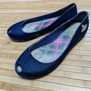 Vivienne Westwood felt flats